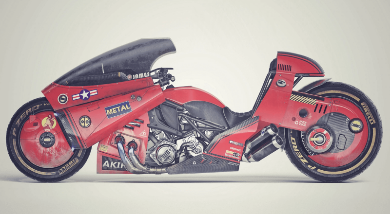 The Motorcycle from Akira movie